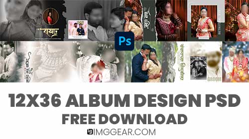 You are currently viewing Free Download Royal Indian Wedding Album PSD 12×36 – Shandaar Wedding Album Design Collection