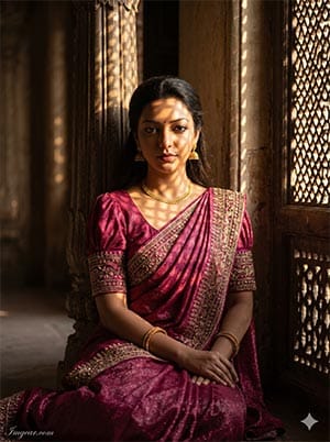 Prompt For Saree Look For Girl