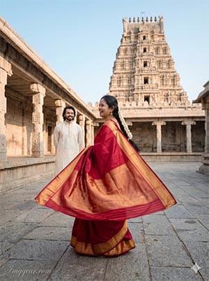 Gemini AI South Indian Couple Photo Prompt