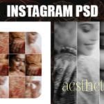 Photoshop Instagram Post Template Free Download | Editable PSD