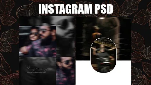 Read more about the article Instagram Post PSD Photoshop Template Free Editable