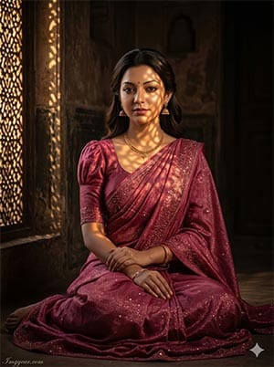 Prompt For Saree Look For Girl