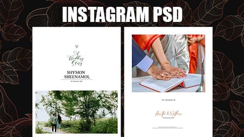 Read more about the article Free Instagram Post PSD Templates Download | Editable Designs