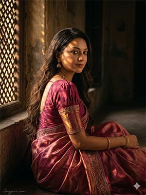 Prompt For Saree Look For Girl