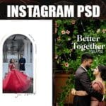 Instagram Post PSD Free Download | Editable Photoshop Templates