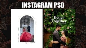 Read more about the article Instagram Post PSD Free Download | Editable Photoshop Templates