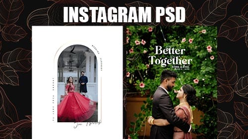 Read more about the article Instagram Post PSD Free Download | Editable Photoshop Templates