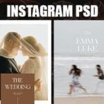 Downloadable Instagram PSD Template Free | Editable Designs