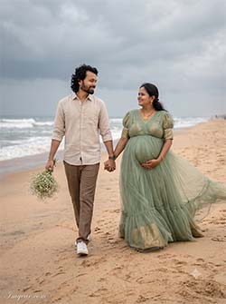 Best Pregnancy Photoshoot AI Prompts for Gemini AI – Copy & Paste