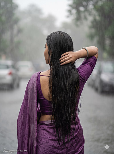 ChatGPT AI Photo Editing Rainy Season