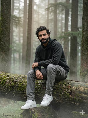Foggy Forest AI Prompt