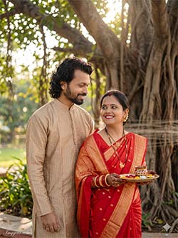 Indian Wife Traditional Photo Prompt