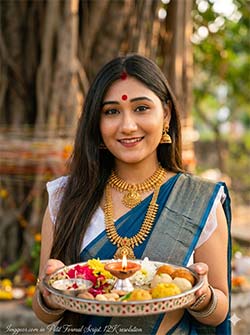 Indian Wife Traditional Photo Prompt