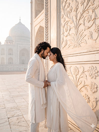 Romantic Couple AI Prompts