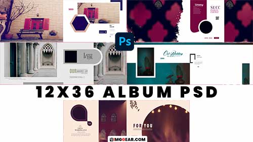 Download High-Quality Album 12X36 PSD Templates