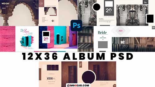 Top-Rated 12X36 PSD Album Templates For Professionals