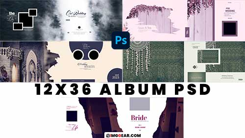 Trending 12X36 Album PSD Files For Designers