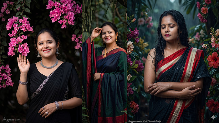 AI Photo Editing Prompts For Girls In Saree