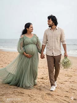 Traditional Indian Maternity Photoshoot Prompts for Gemini AI & ChatGPT