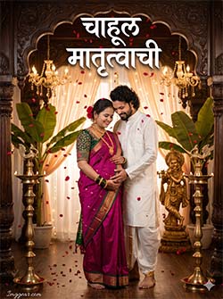 Traditional Saree Maternity Photoshoot AI Prompts for Indian Couples