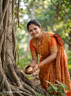 Vat Savitri Vrat Photo Prompt