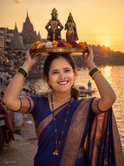 Ashadhi Ekadashi Prompt Women