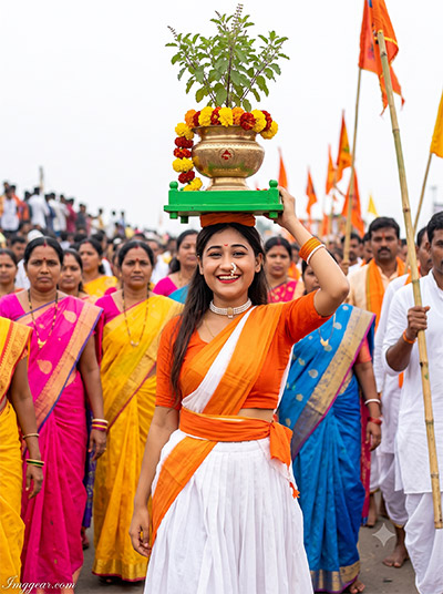 Ashadhi Ekadashi Prompt Women