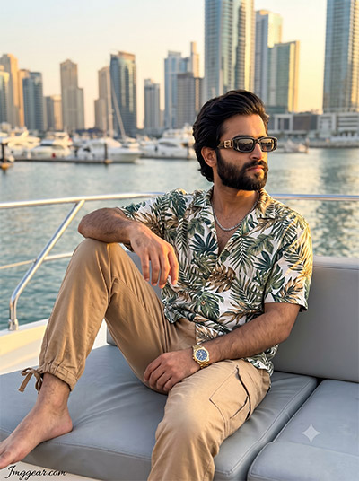Gemini Luxury Yacht AI Photo Prompt For Boys