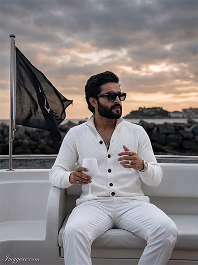 Gemini Luxury Yacht AI Photo Prompt For Boys