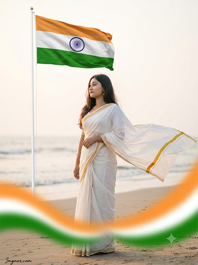 Independence Day AI Photo Editing Prompts For Girls