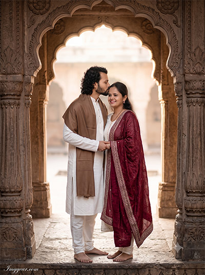 Indian Couple Gemini AI Photo Prompts
