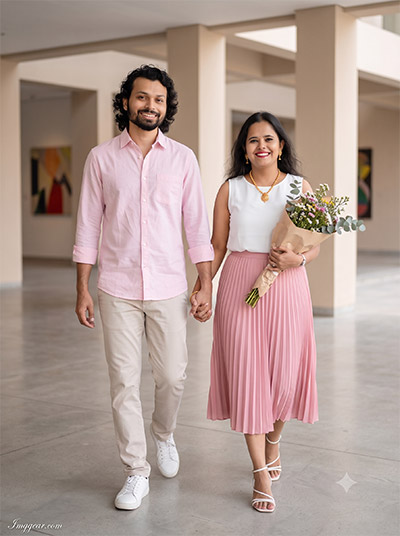 Indian Couple Gemini AI Photo Prompts