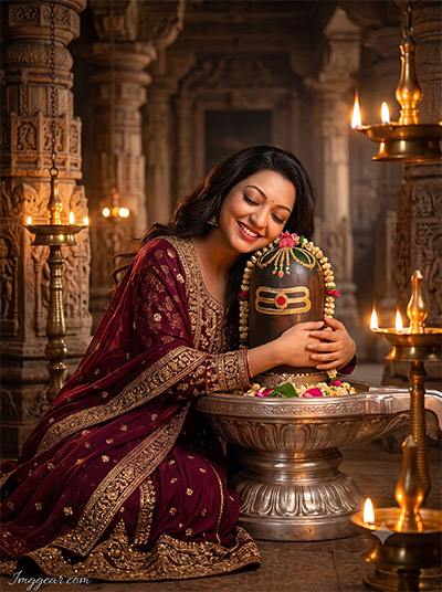 Mahadev Shivling AI Photo Editing Prompts