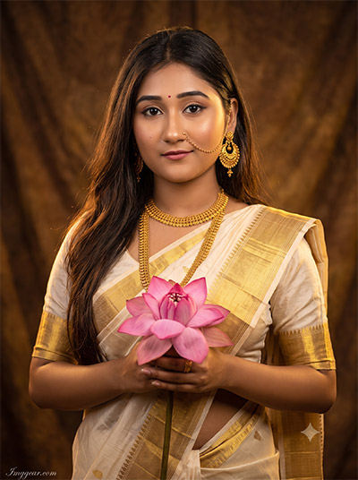Prompt Seen Girl Saree