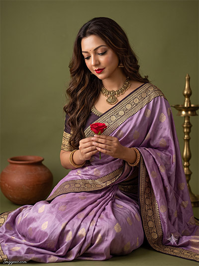 South Indian girl AI photo prompt