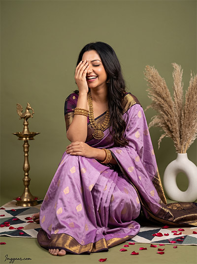 South Indian girl AI photo prompt