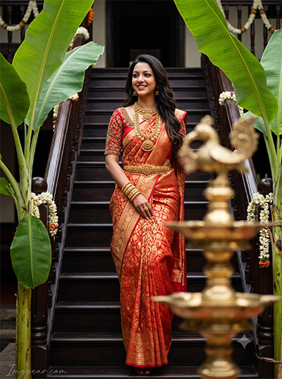 South Indian girl AI photo prompt