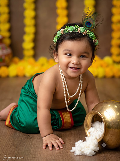 Baby Krishna Prompt For Gemini AI