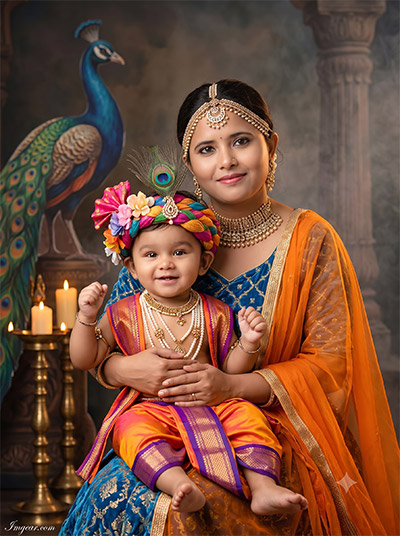 Baby Krishna Prompt For Gemini AI