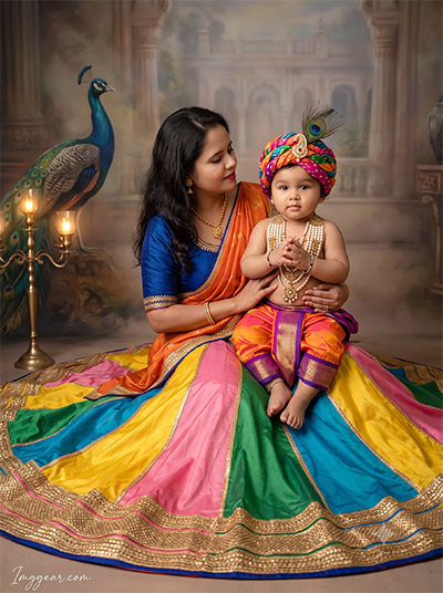 Baby Krishna Prompt For Gemini AI