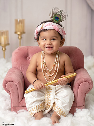 Baby Krishna Prompt For Gemini AI