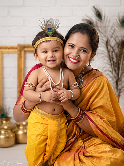 Baby Krishna Prompt Gemini