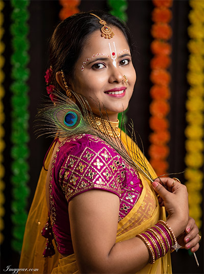 Krishna Prompt Girl