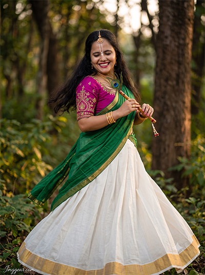 Krishna Prompt Girl