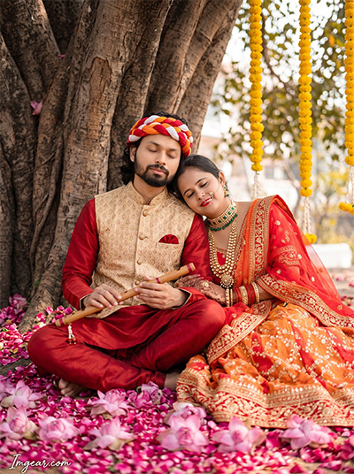 Radha Krishna Couple Prompt For Gemini AI