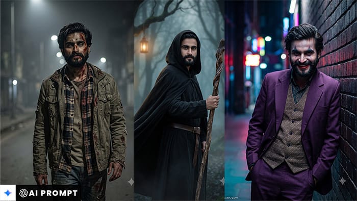 10 Best Gemini Halloween Photo Prompts for Men That Look Real