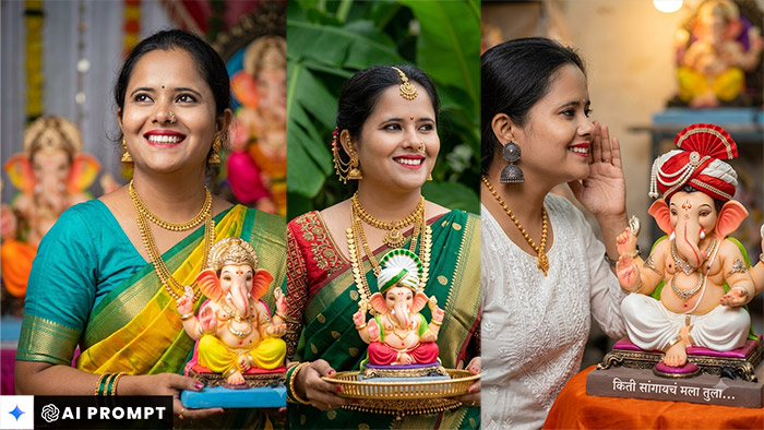 5 Epic ChatGPT Ganpati Bappa Prompt Ideas For Unique AI Photos