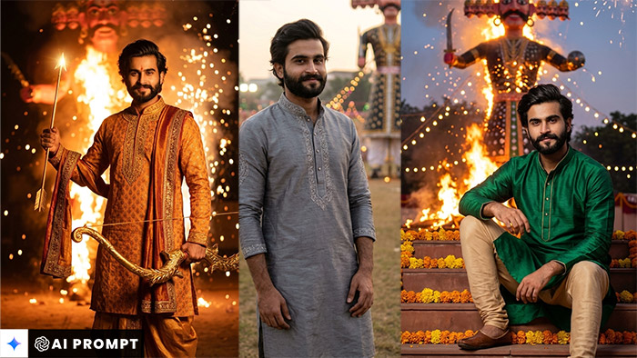 5 Stunning ChatGPT Dussehra AI Photo Prompts For Boys