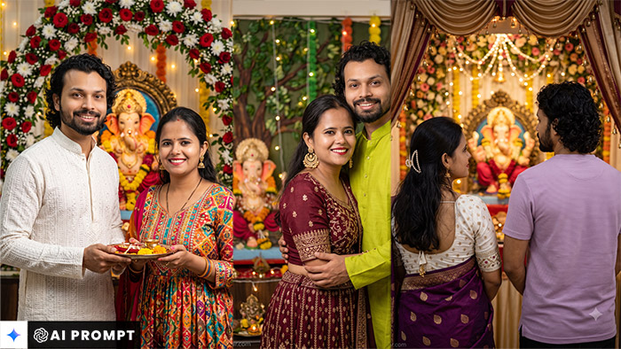 5 Viral AI Photo With Bappa AI Prompt