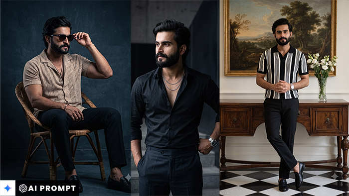 6 Best Cinematic Luxury Men Photoshoot Prompts for Gemini AI